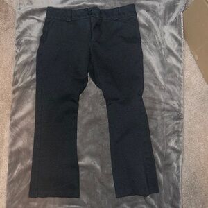 Torrid Trouser Boot Studio Luxe Ponte Mid-Rise Pant -dark gray 14R